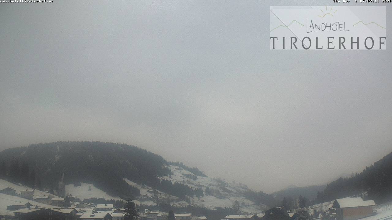 Archiv Foto Webcam Blick nach Oberau in Tirol
