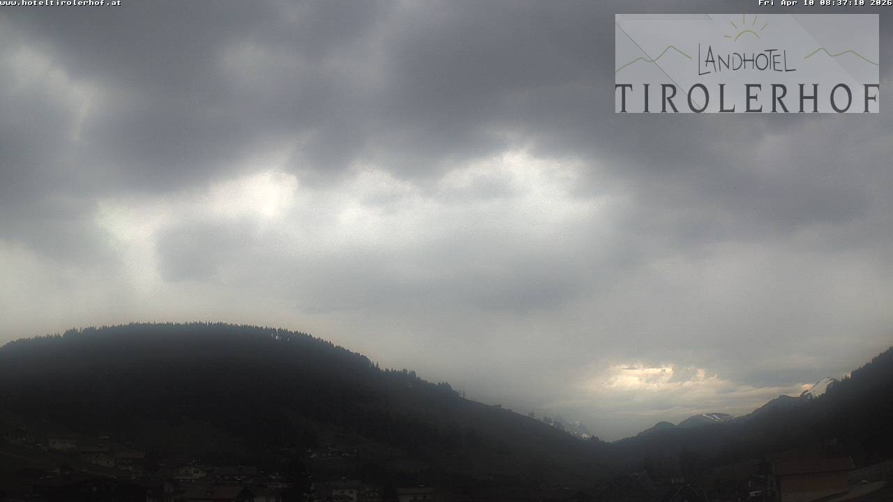 Archiv Foto Webcam Blick nach Oberau in Tirol
