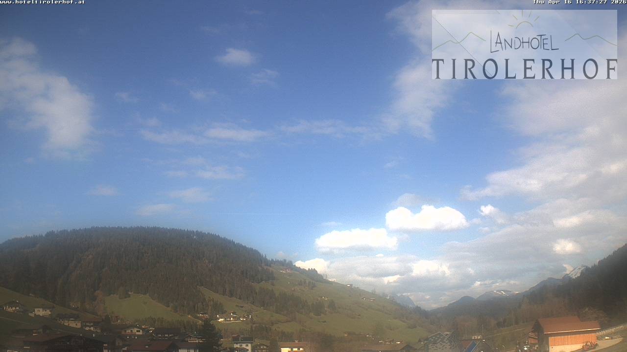 Archiv Foto Webcam Blick nach Oberau in Tirol