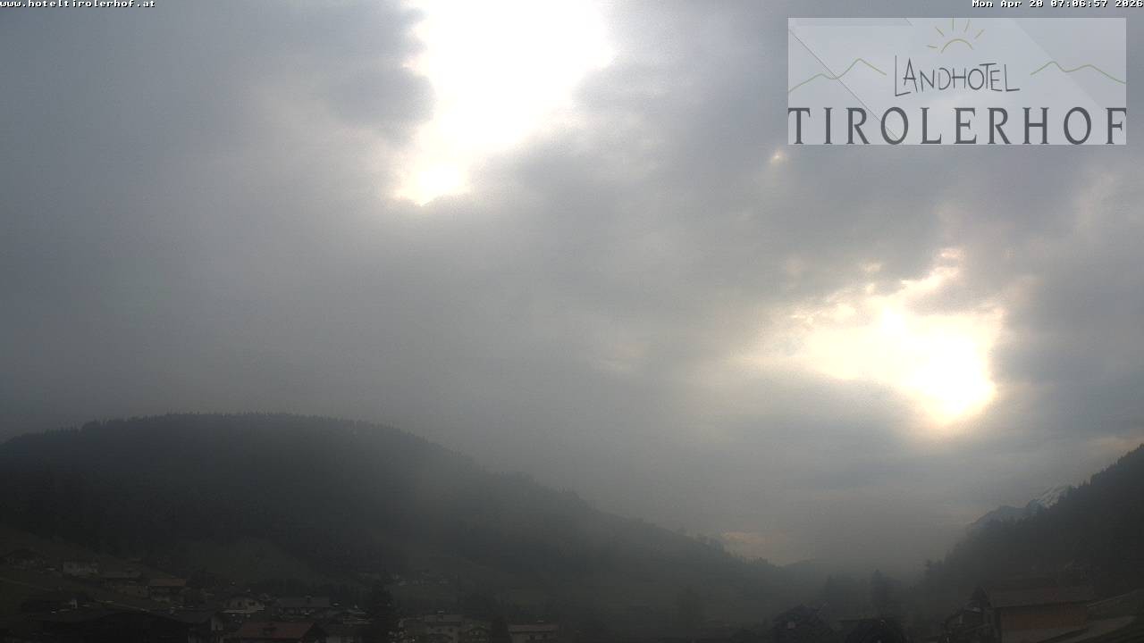 Archiv Foto Webcam Blick nach Oberau in Tirol