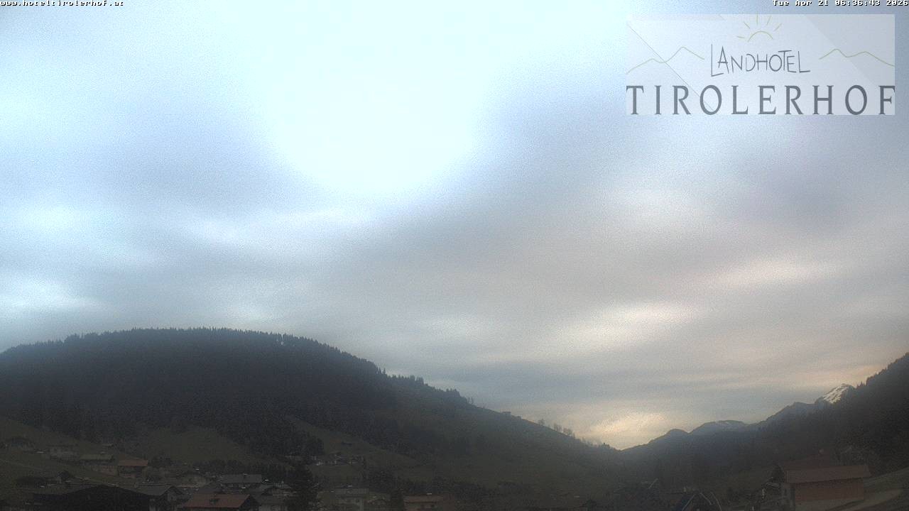Archived image Webcam View at Oberau, Tyrol