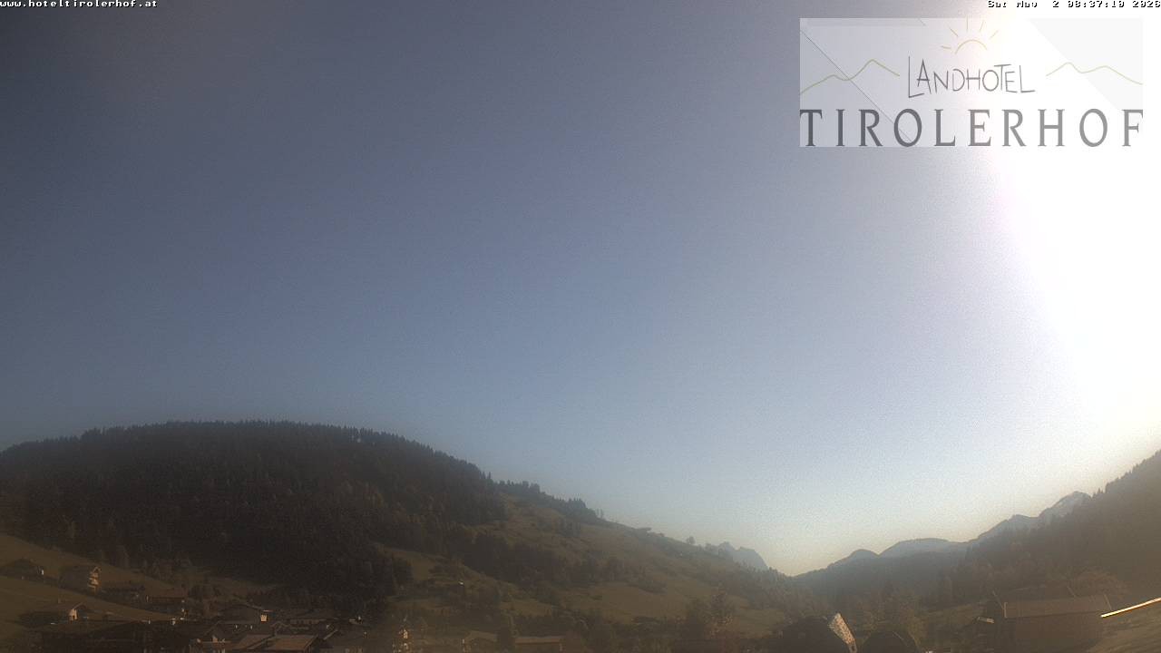 Archiv Foto Webcam Blick nach Oberau in Tirol