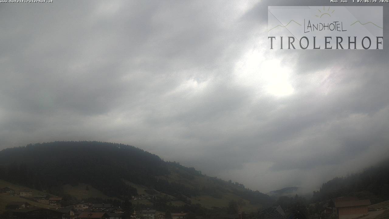 Archiv Foto Webcam Blick nach Oberau in Tirol