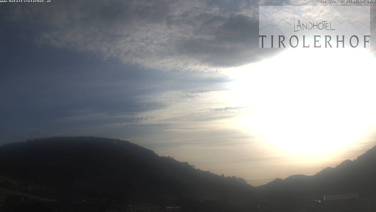 Archiv Foto Webcam Blick nach Oberau in Tirol
