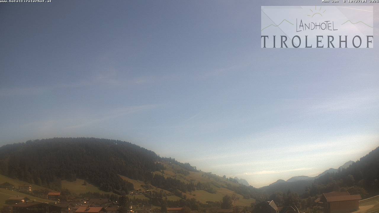 Archiv Foto Webcam Blick nach Oberau in Tirol