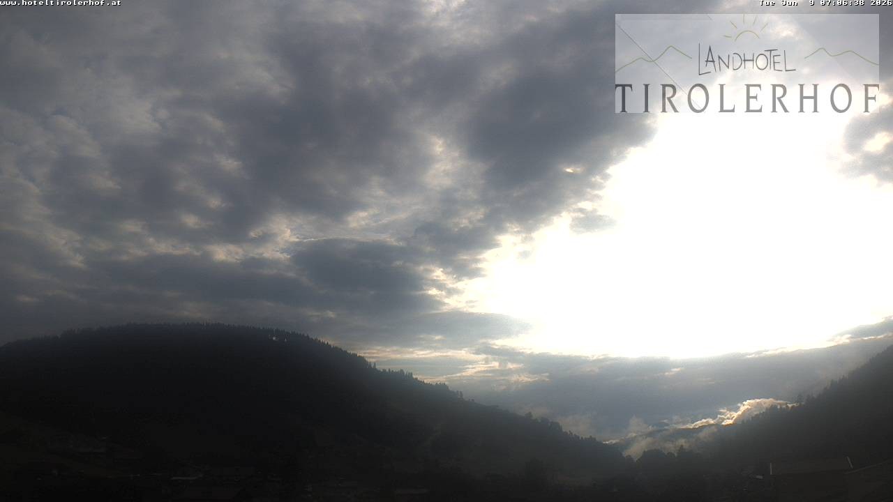Archiv Foto Webcam Blick nach Oberau in Tirol