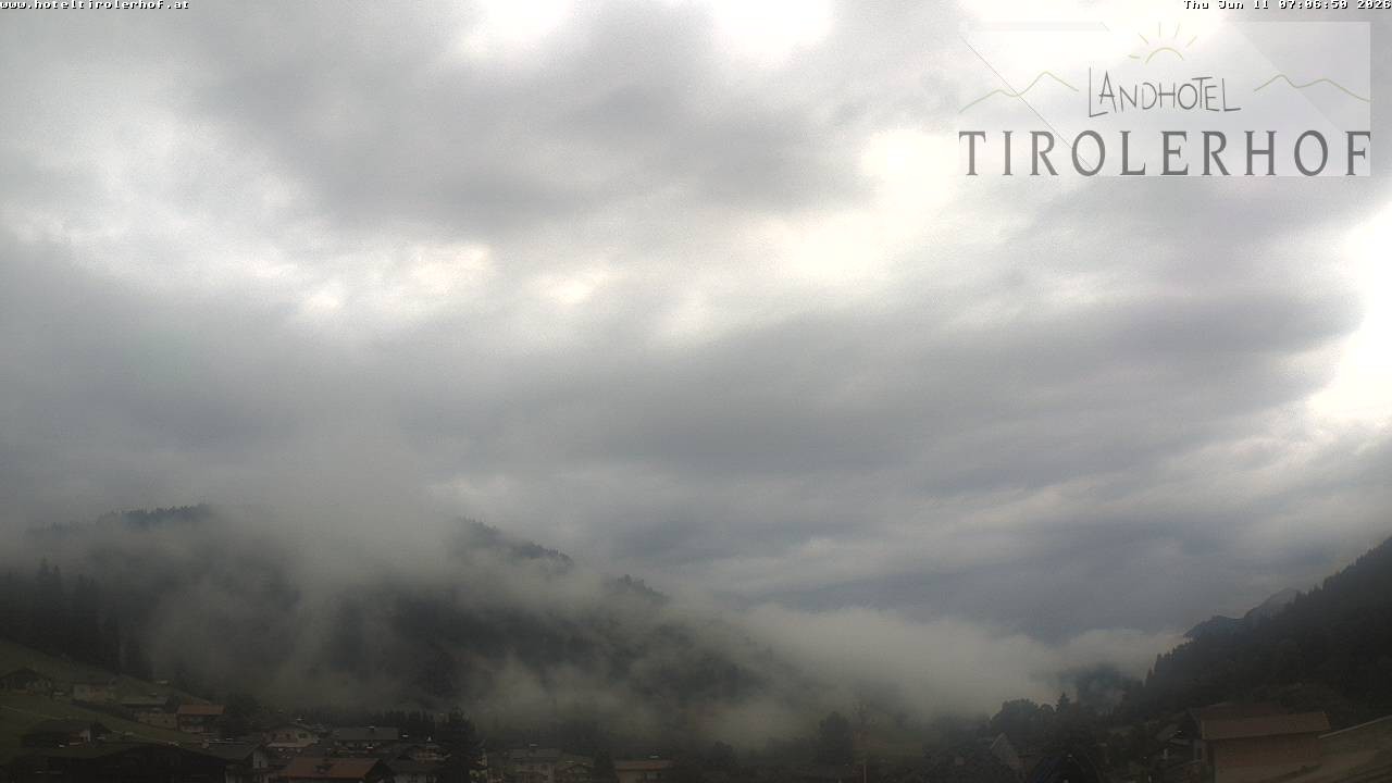 Archiv Foto Webcam Blick nach Oberau in Tirol