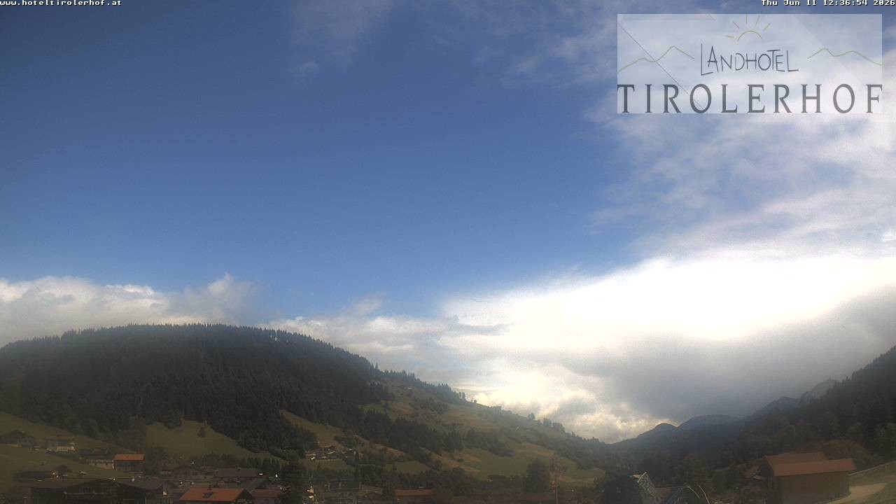Archiv Foto Webcam Blick nach Oberau in Tirol