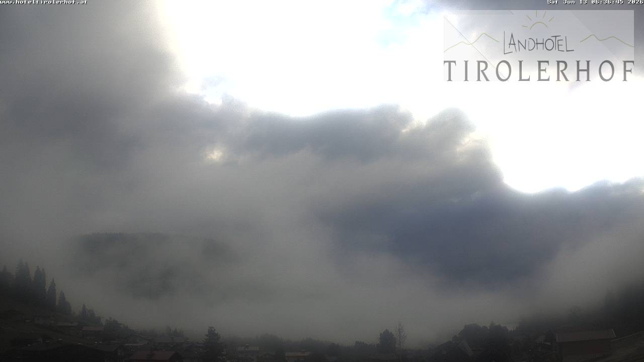 Archiv Foto Webcam Blick nach Oberau in Tirol