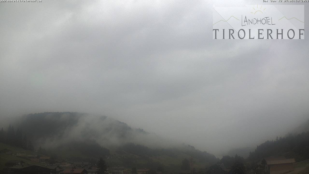 Archiv Foto Webcam Blick nach Oberau in Tirol