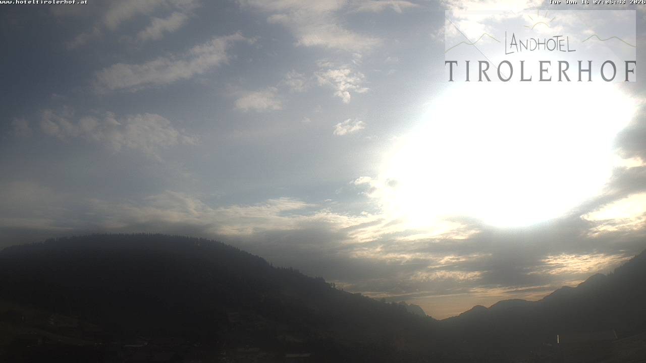Archiv Foto Webcam Blick nach Oberau in Tirol