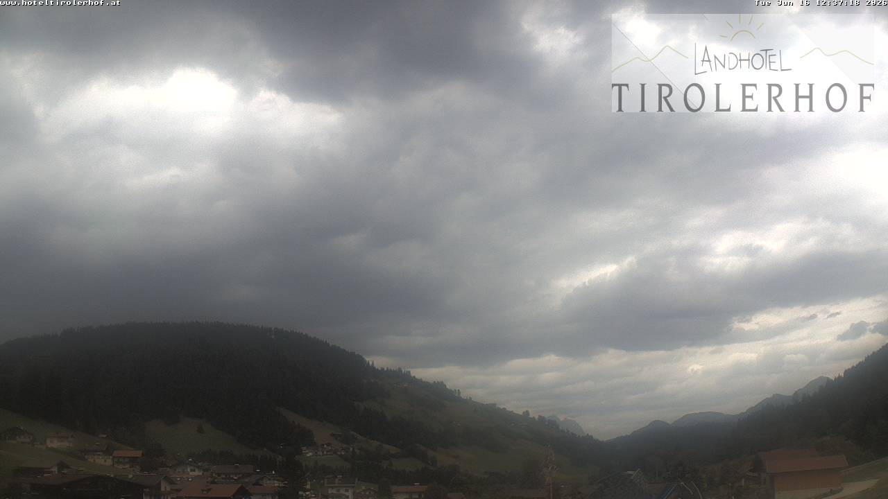 Archiv Foto Webcam Blick nach Oberau in Tirol