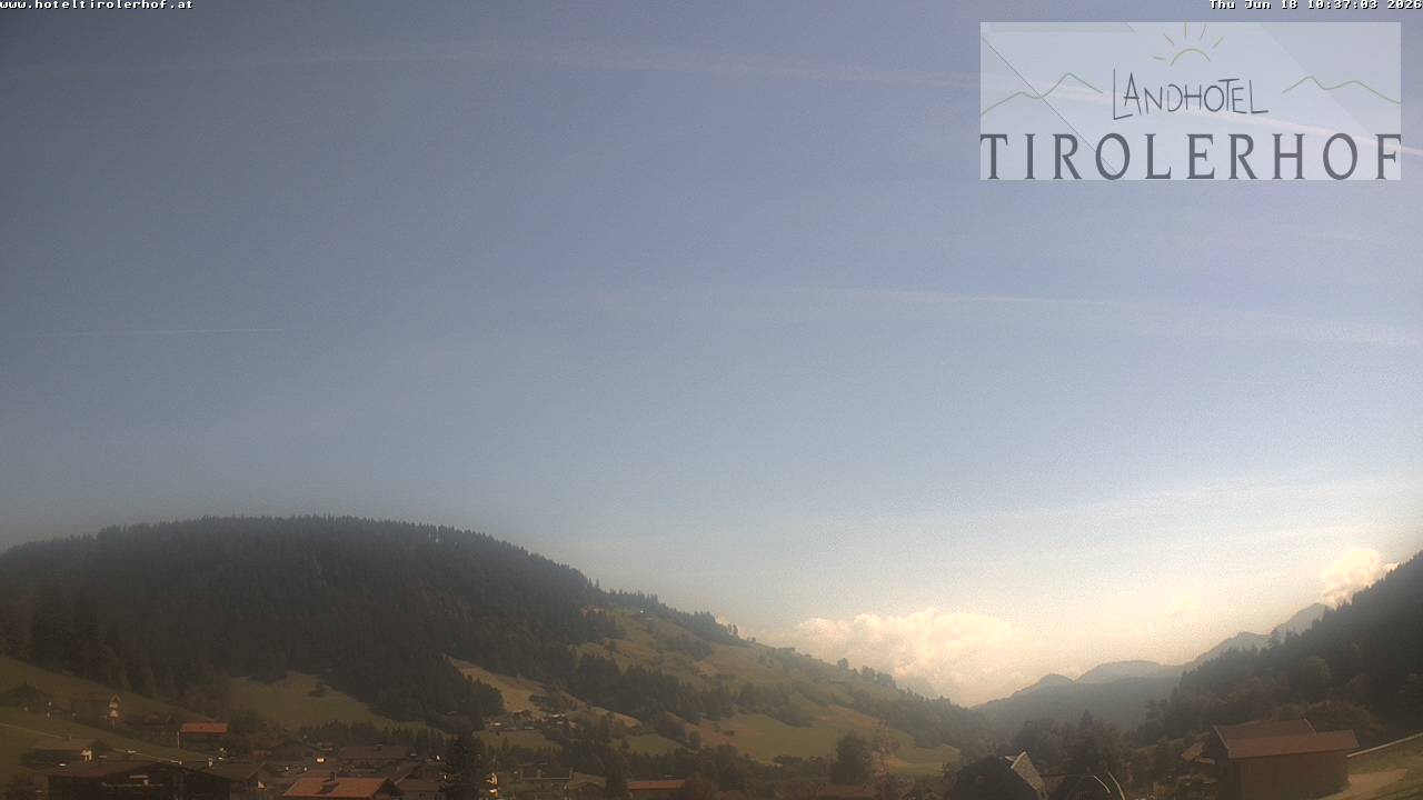 Archiv Foto Webcam Blick nach Oberau in Tirol
