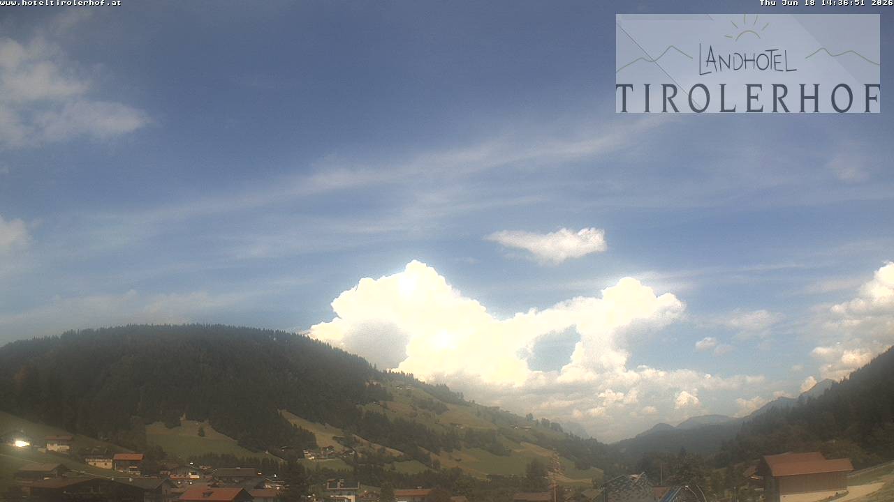 Archiv Foto Webcam Blick nach Oberau in Tirol