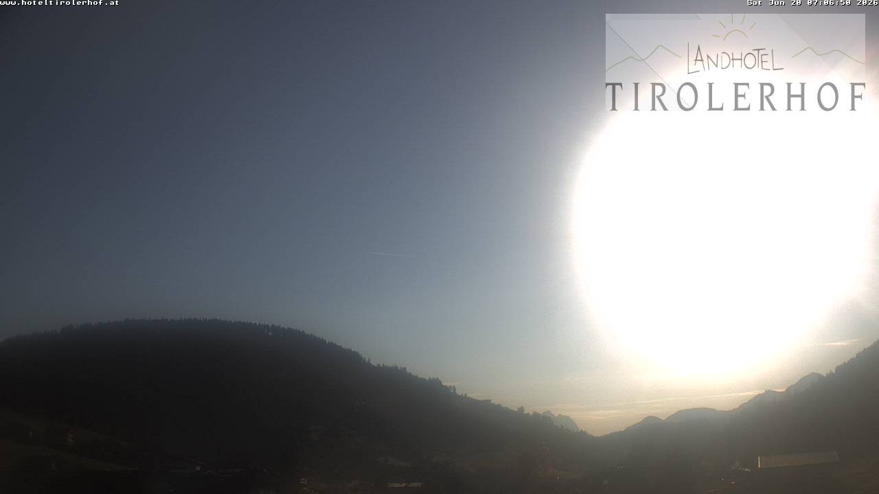 Archiv Foto Webcam Blick nach Oberau in Tirol
