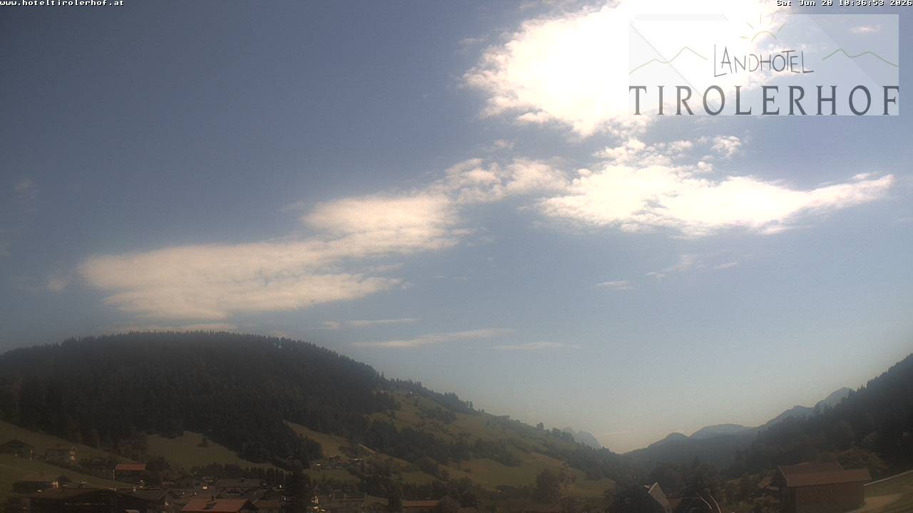 Archiv Foto Webcam Blick nach Oberau in Tirol