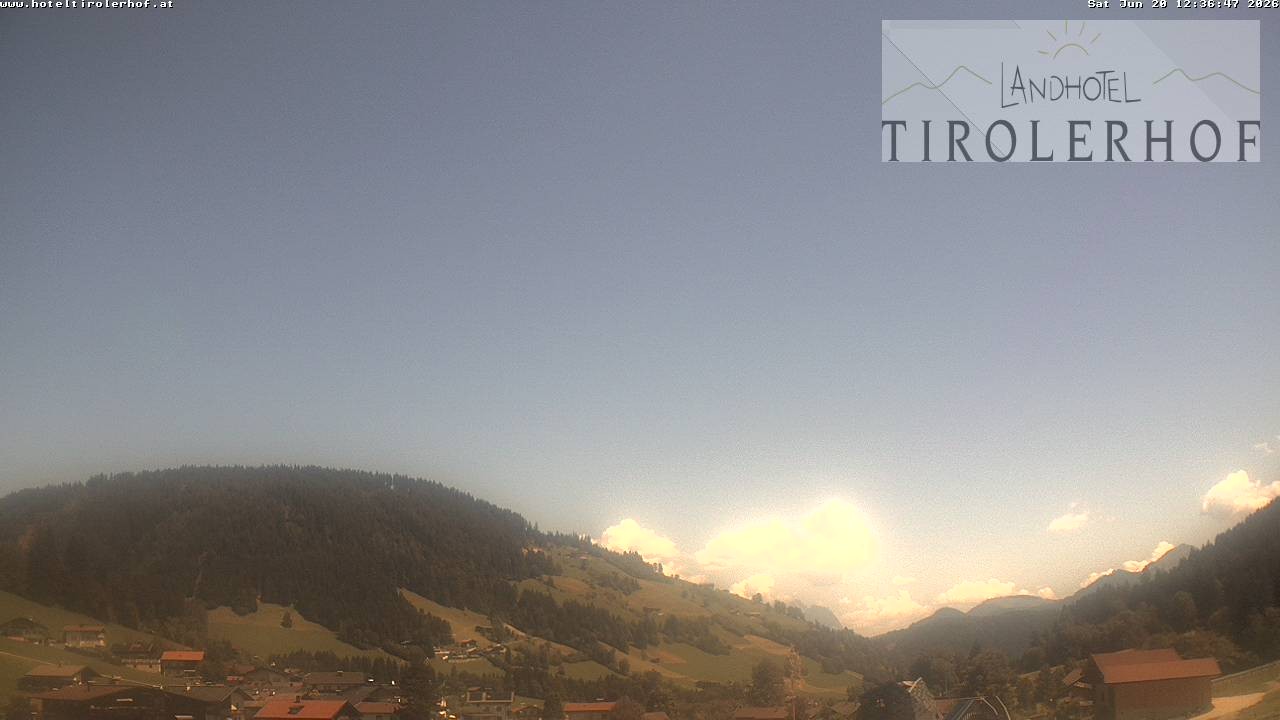 Archiv Foto Webcam Blick nach Oberau in Tirol
