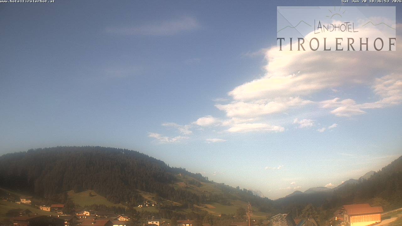Archiv Foto Webcam Blick nach Oberau in Tirol