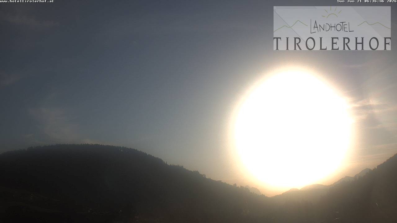 Archiv Foto Webcam Blick nach Oberau in Tirol