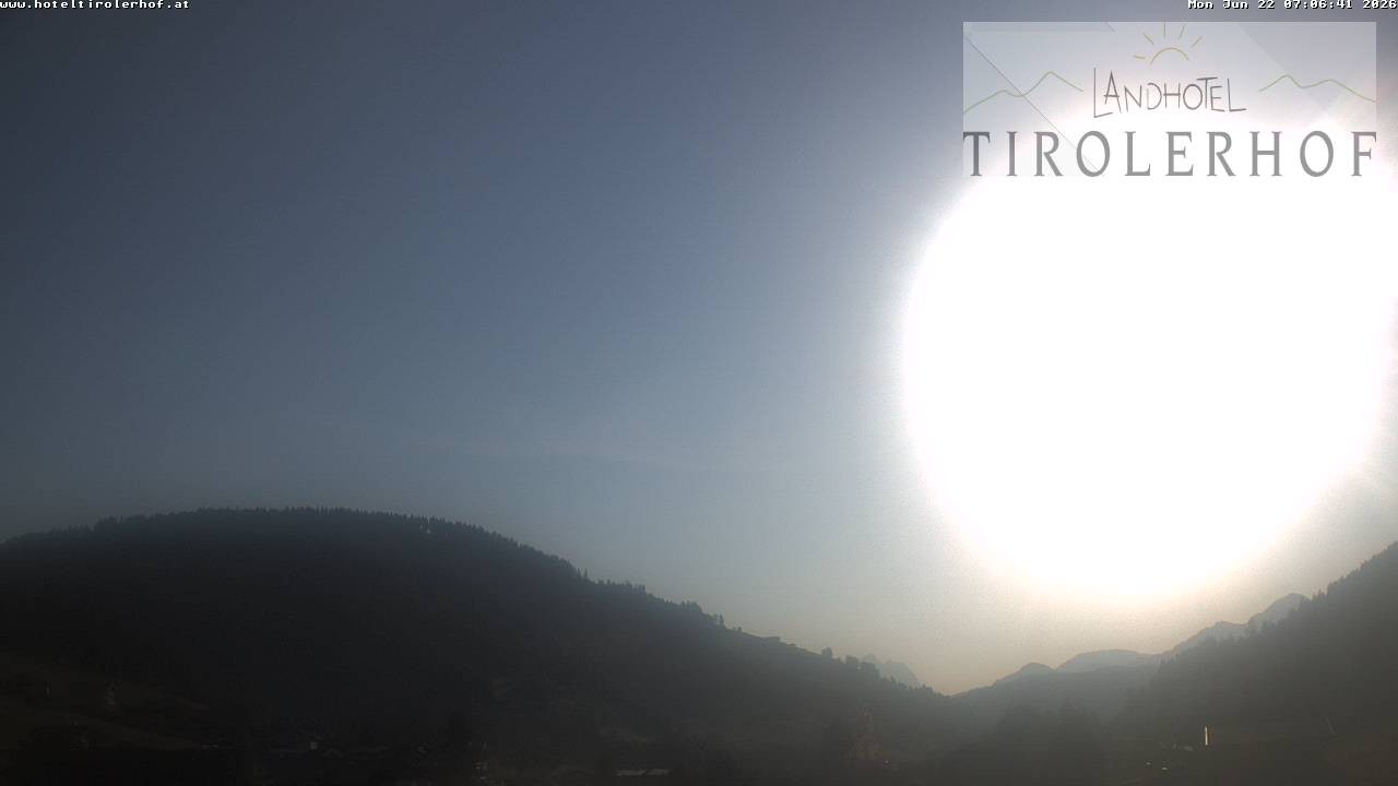 Archiv Foto Webcam Blick nach Oberau in Tirol
