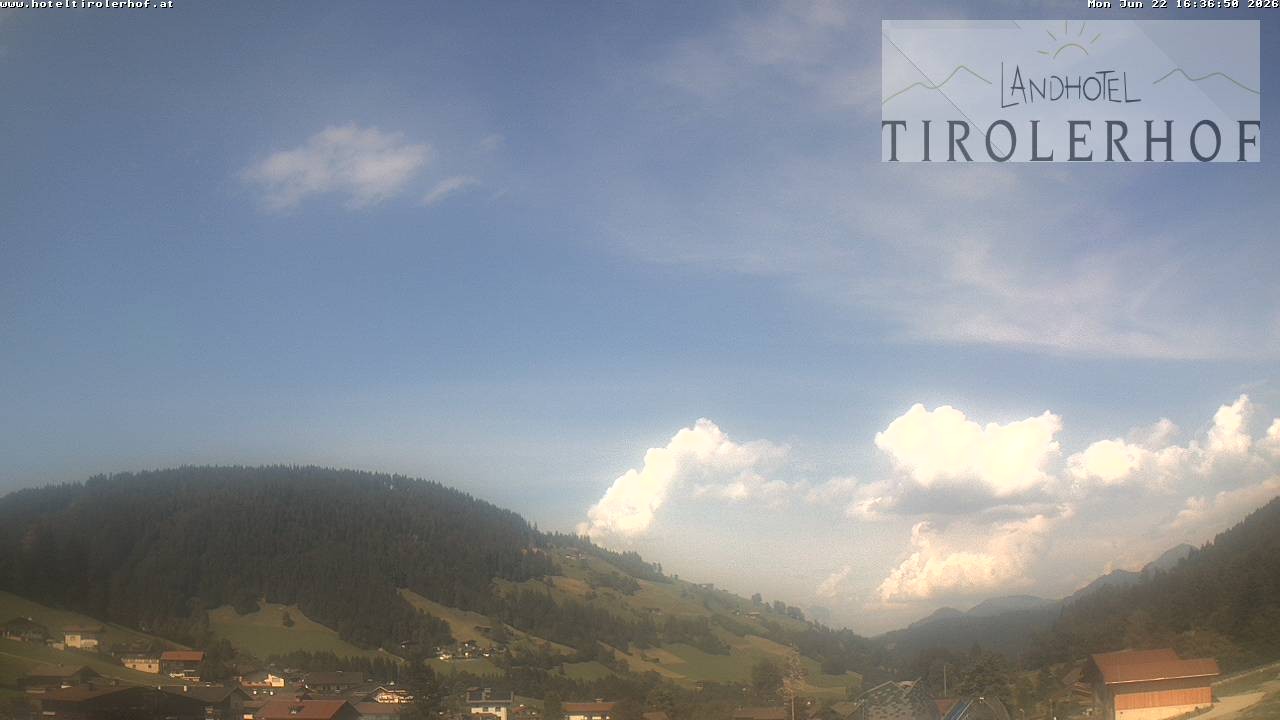 Archiv Foto Webcam Blick nach Oberau in Tirol