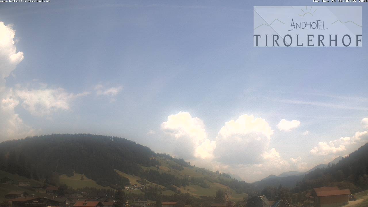 Archiv Foto Webcam Blick nach Oberau in Tirol