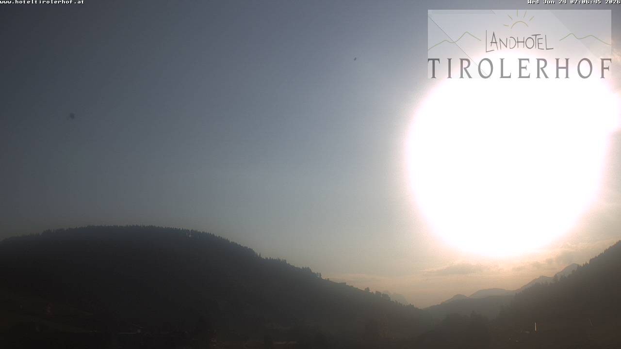 Archiv Foto Webcam Blick nach Oberau in Tirol