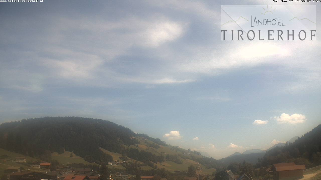Archiv Foto Webcam Blick nach Oberau in Tirol