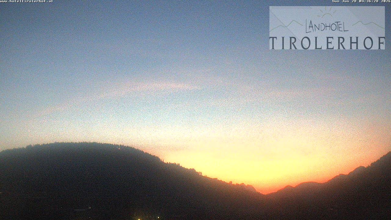 Archiv Foto Webcam Blick nach Oberau in Tirol
