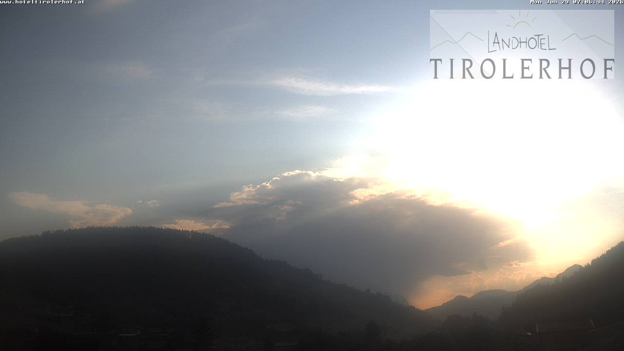 Archiv Foto Webcam Blick nach Oberau in Tirol