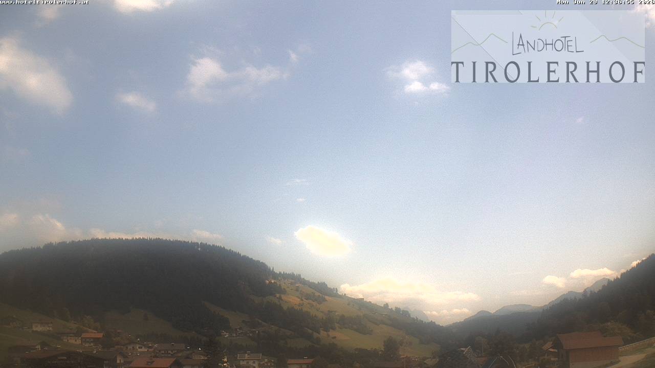 Archiv Foto Webcam Blick nach Oberau in Tirol