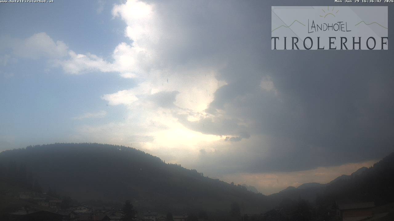 Archiv Foto Webcam Blick nach Oberau in Tirol