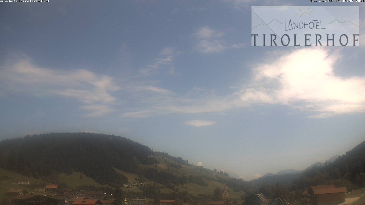 Archiv Foto Webcam Blick nach Oberau in Tirol