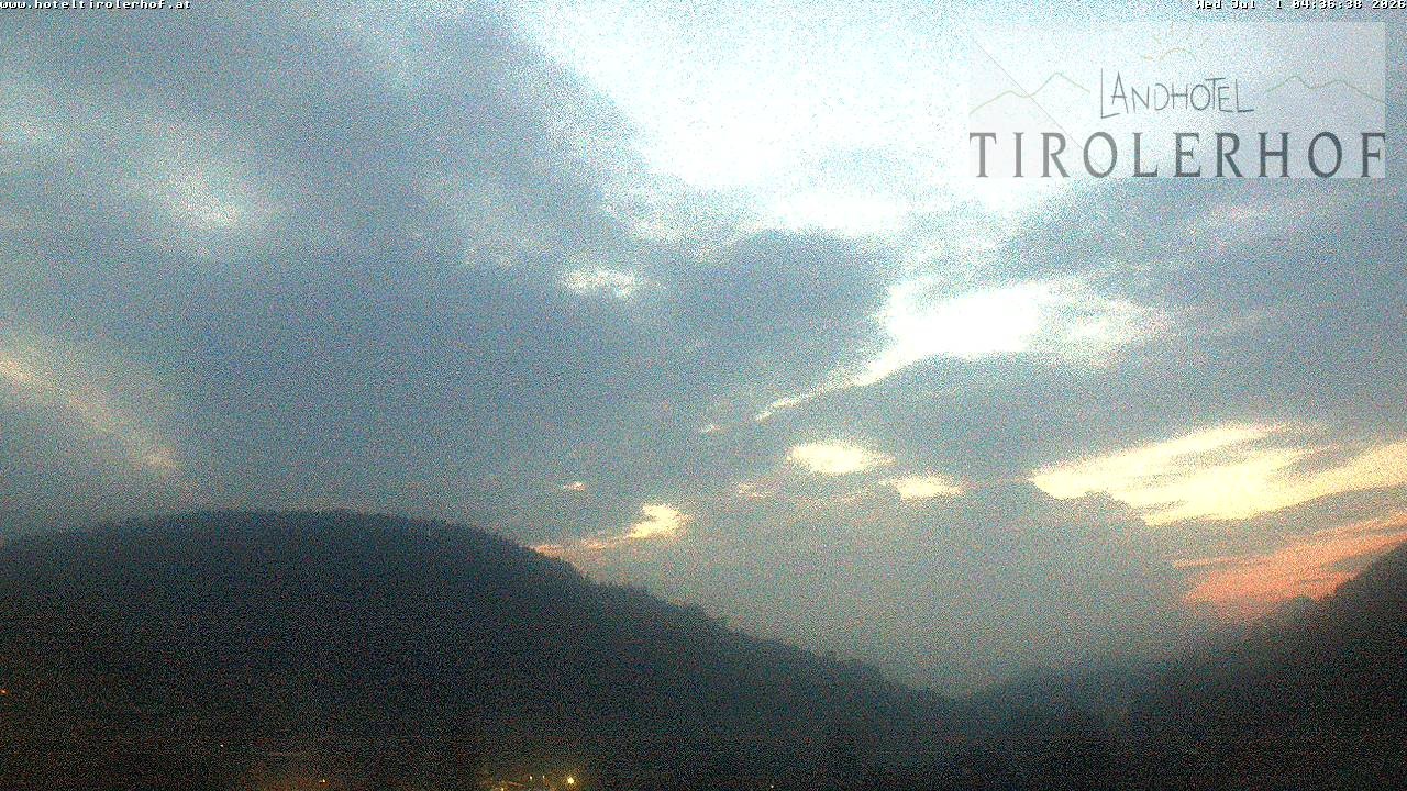 Archiv Foto Webcam Blick nach Oberau in Tirol