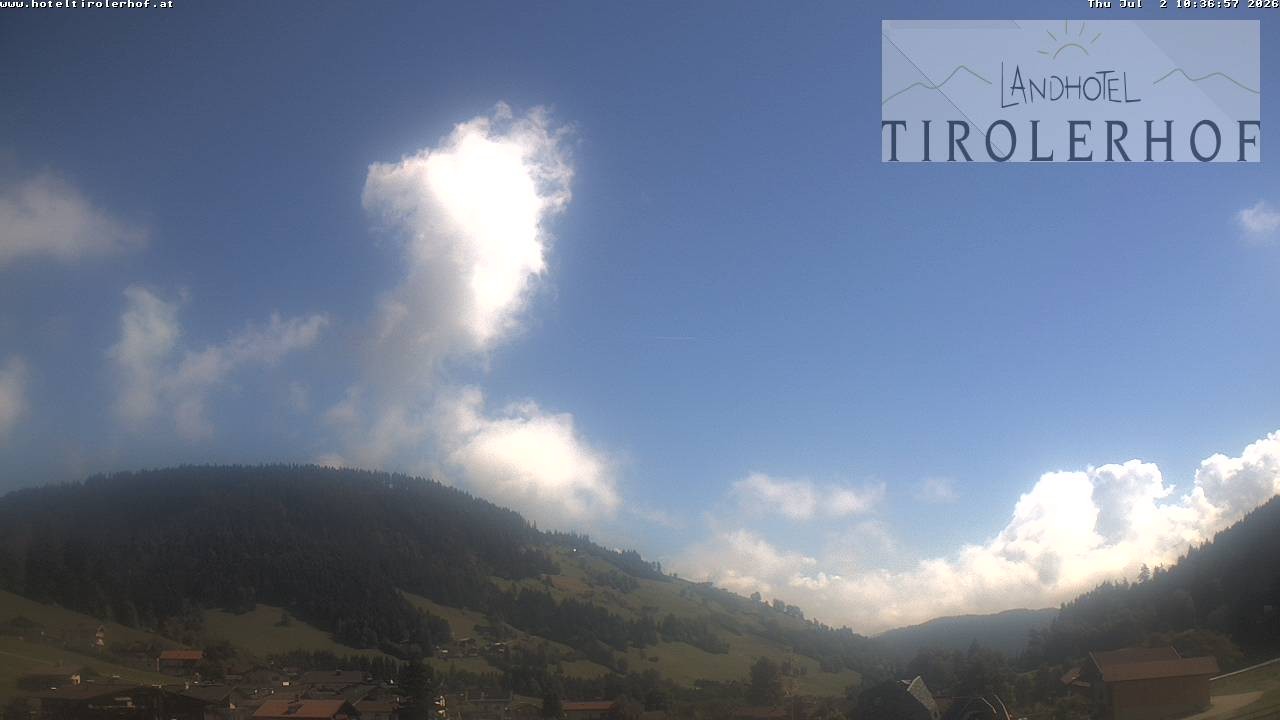 Archiv Foto Webcam Blick nach Oberau in Tirol