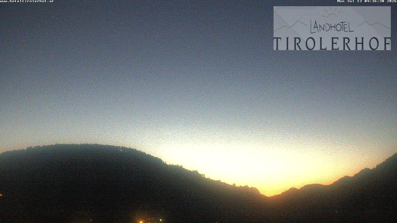Archiv Foto Webcam Blick nach Oberau in Tirol