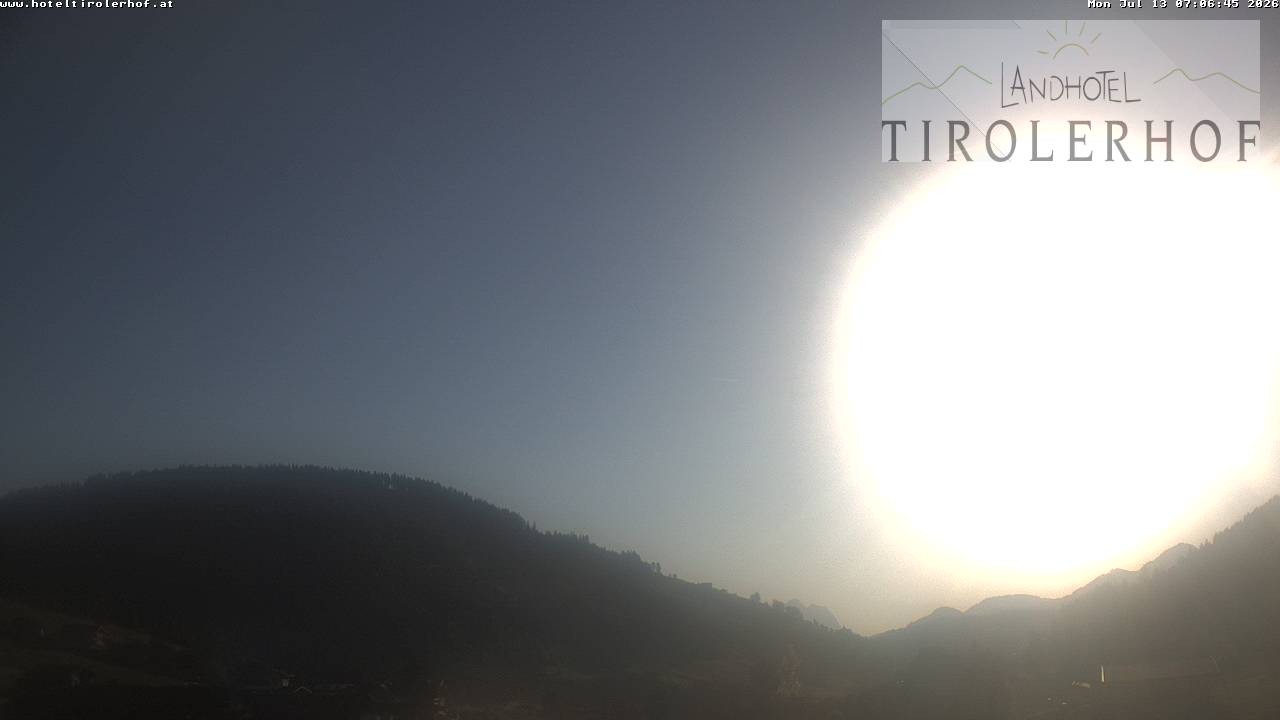 Archiv Foto Webcam Blick nach Oberau in Tirol