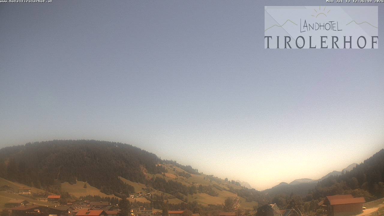 Archiv Foto Webcam Blick nach Oberau in Tirol