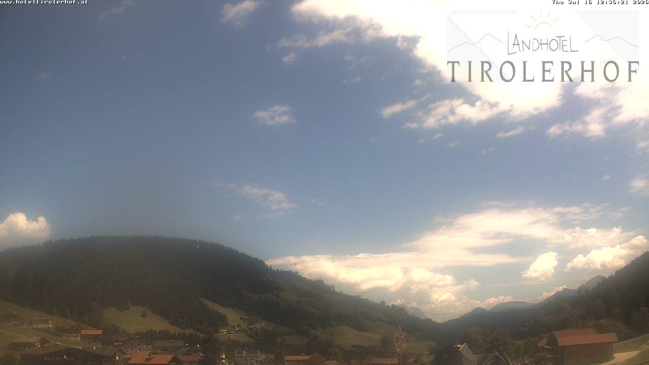 Archiv Foto Webcam Blick nach Oberau in Tirol