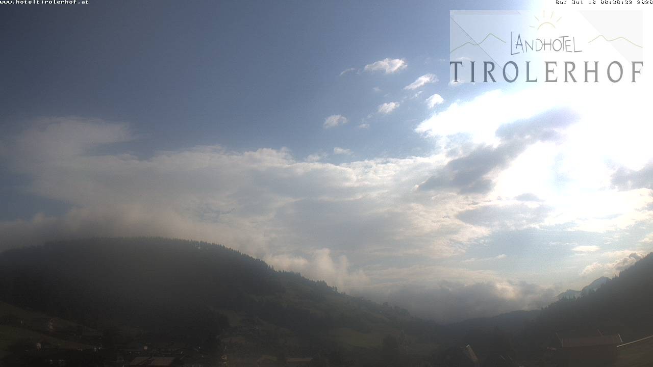 Archiv Foto Webcam Blick nach Oberau in Tirol