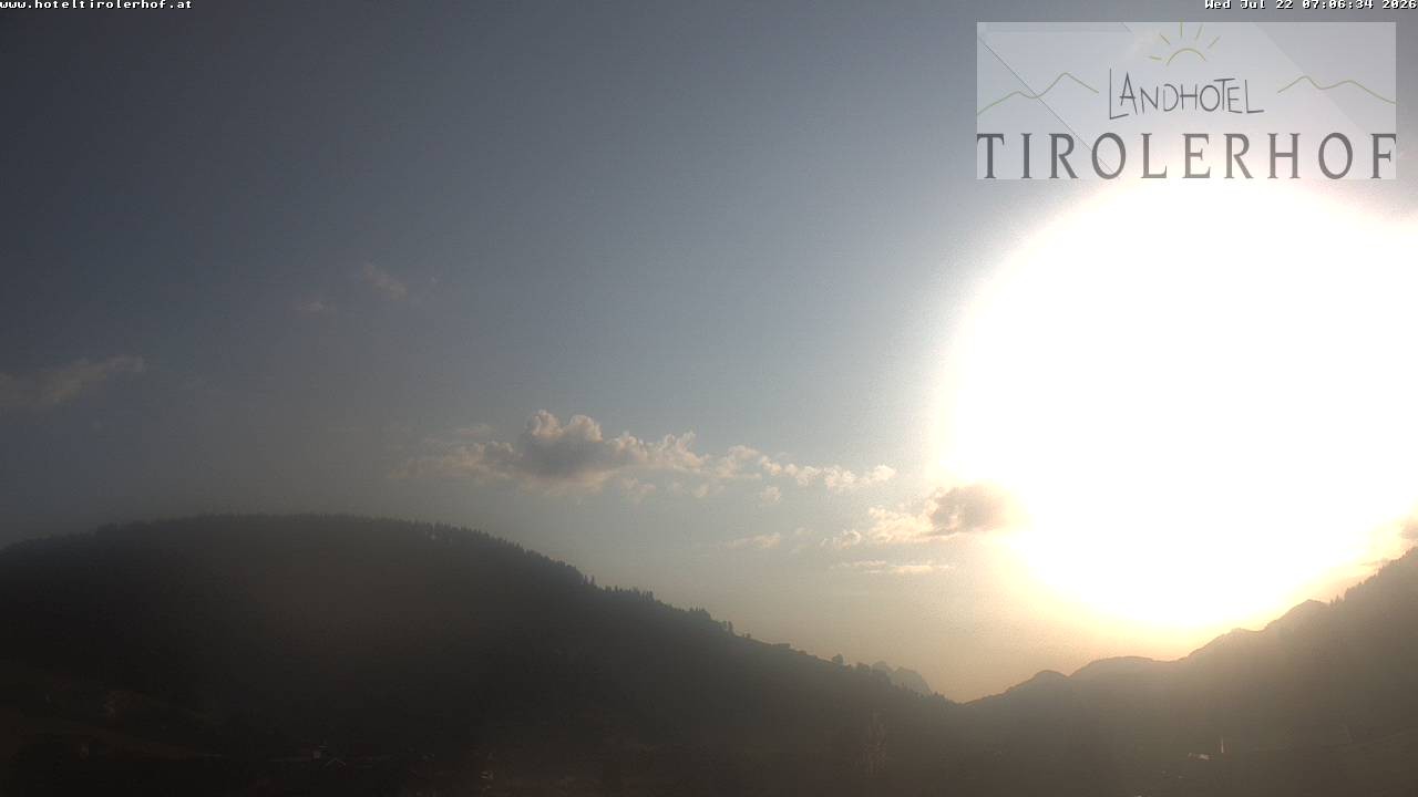 Archiv Foto Webcam Blick nach Oberau in Tirol