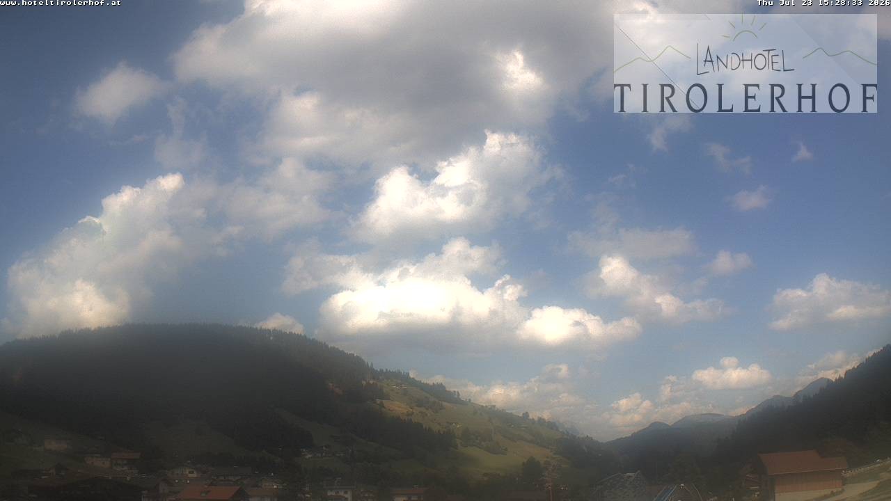 Archiv Foto Webcam Blick nach Oberau in Tirol