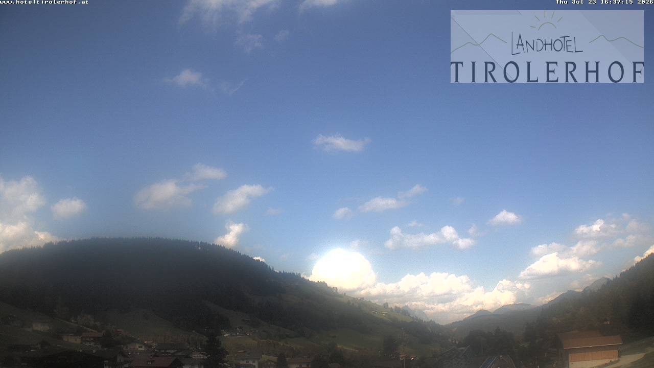 Archiv Foto Webcam Blick nach Oberau in Tirol