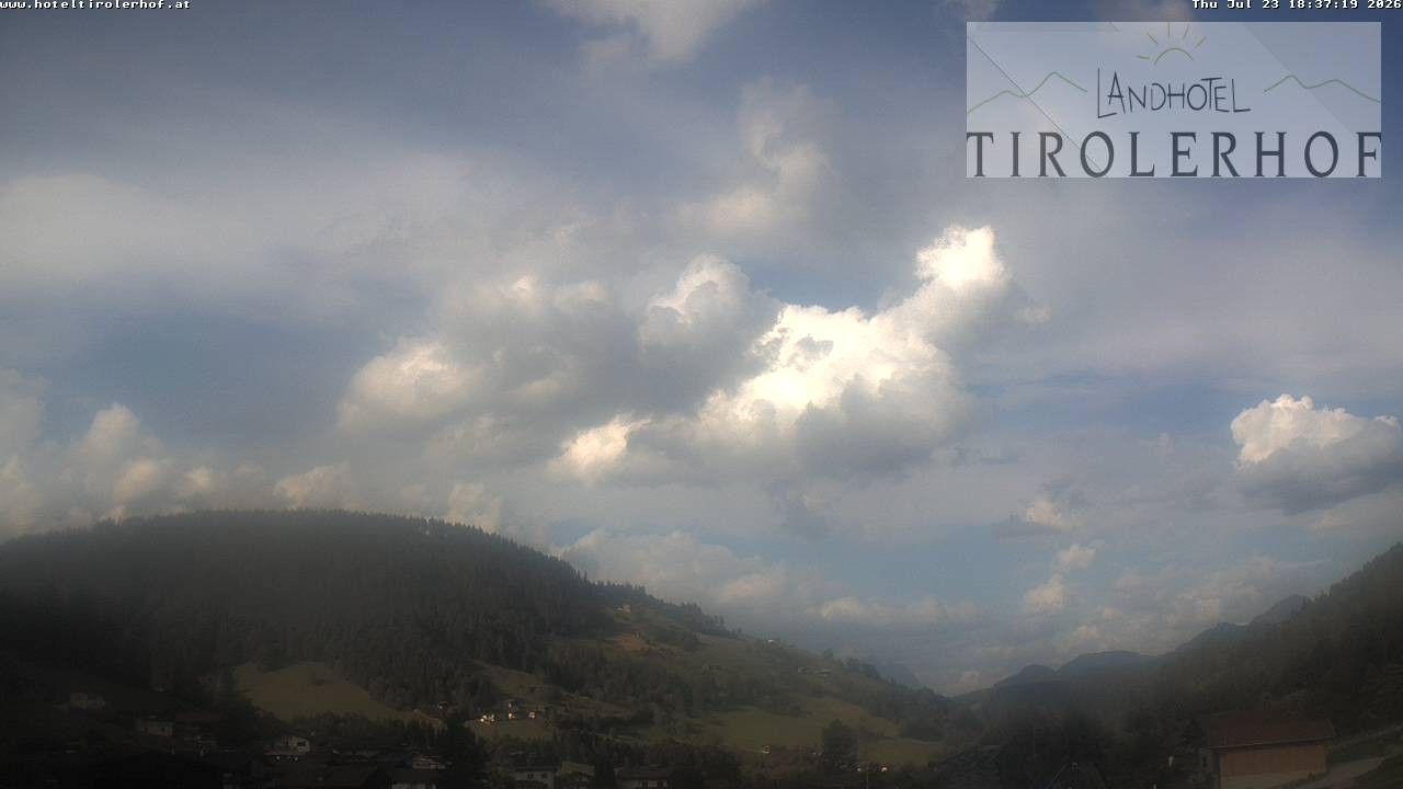 Archiv Foto Webcam Blick nach Oberau in Tirol