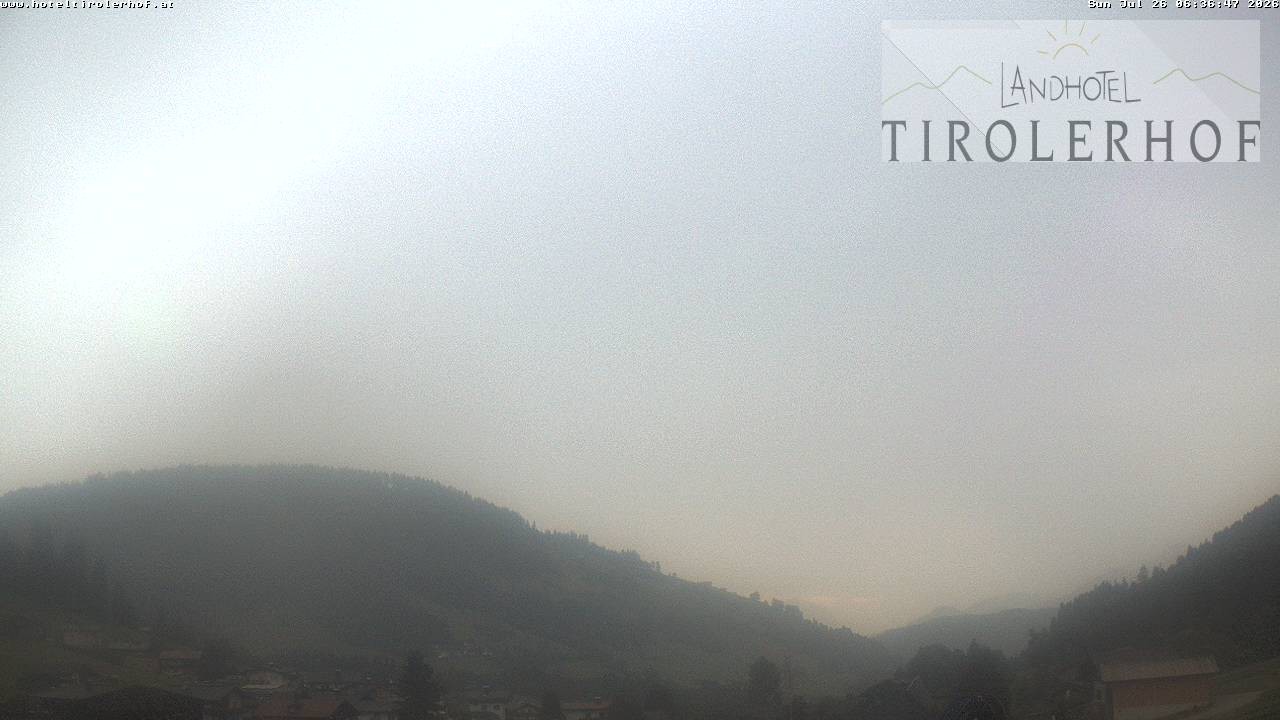 Archiv Foto Webcam Blick nach Oberau in Tirol