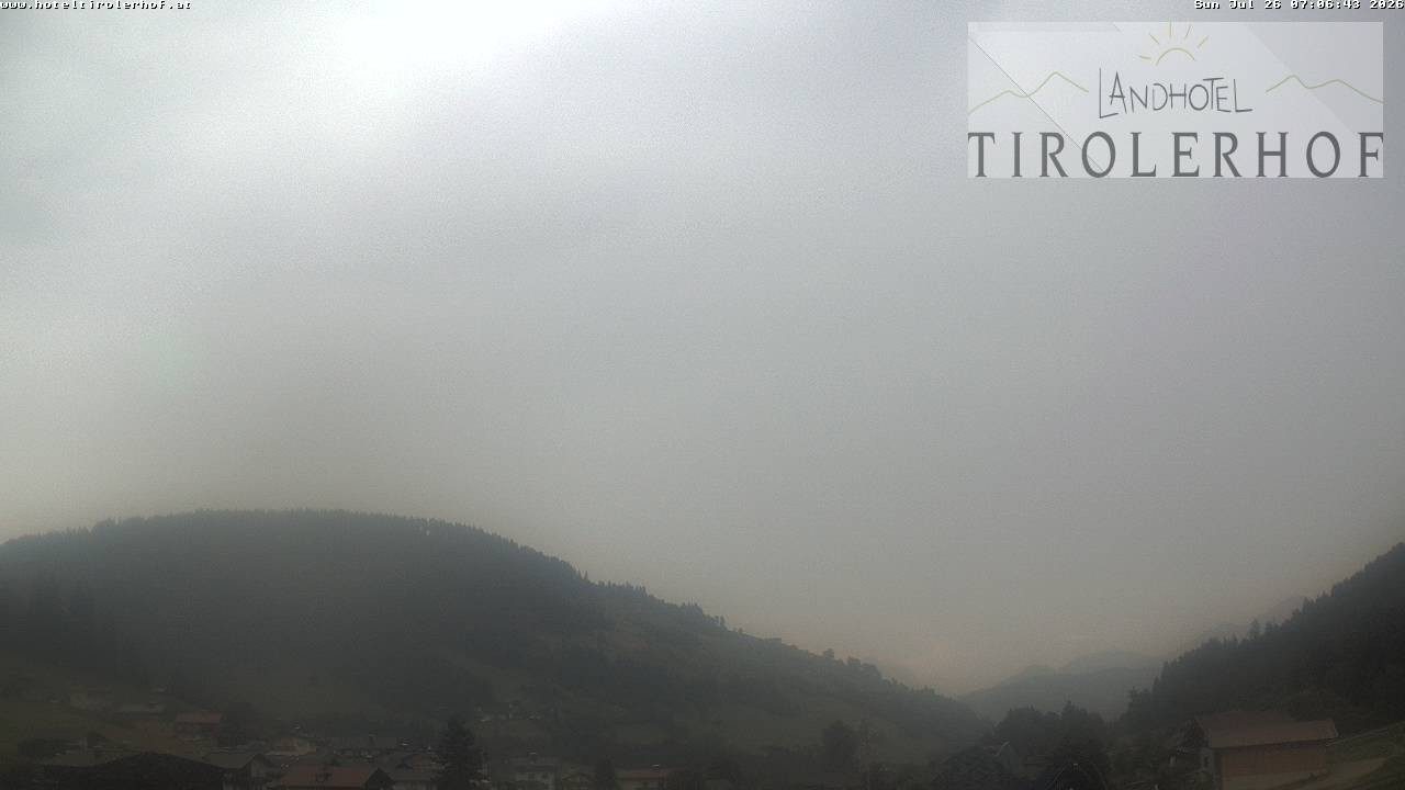 Archiv Foto Webcam Blick nach Oberau in Tirol