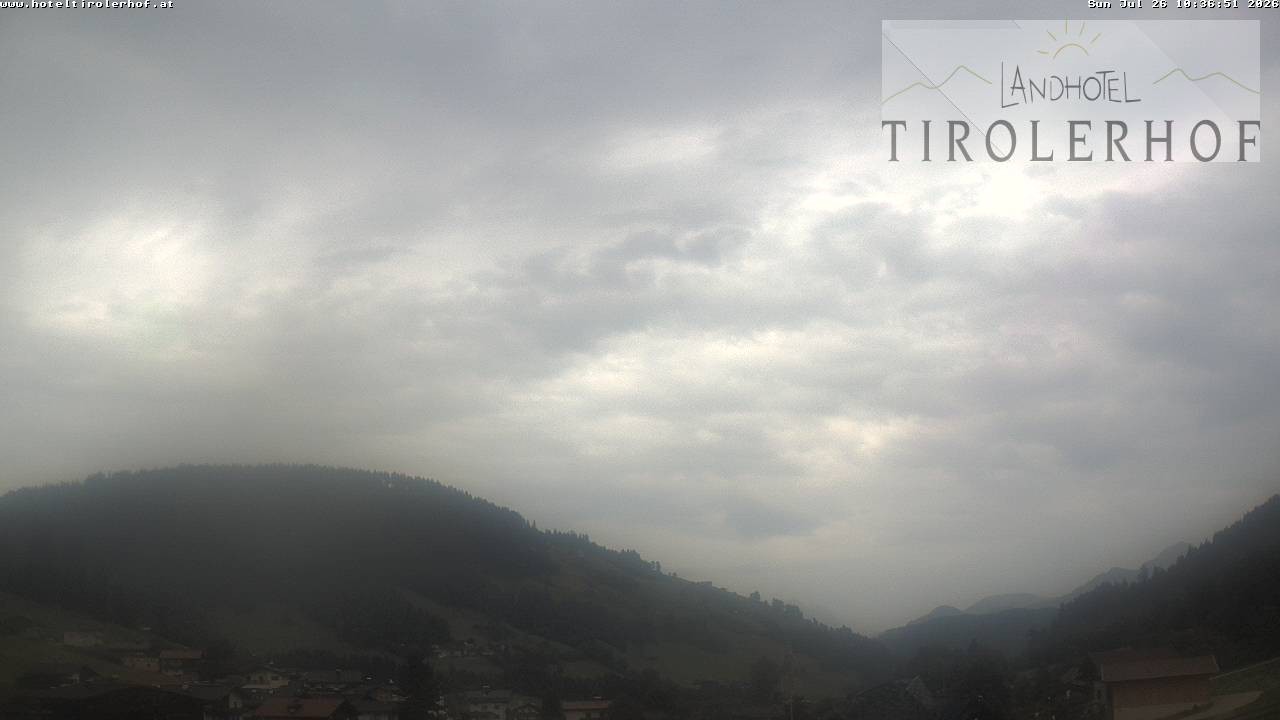 Archiv Foto Webcam Blick nach Oberau in Tirol