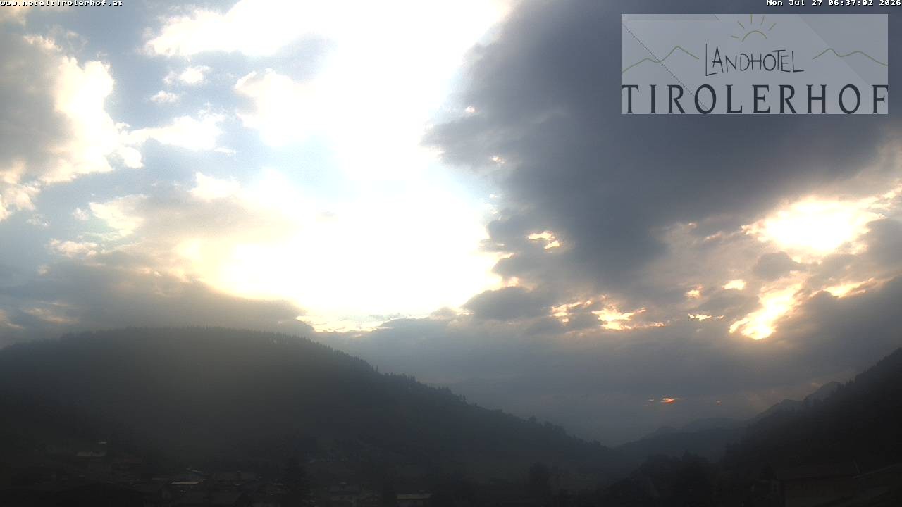 Archiv Foto Webcam Blick nach Oberau in Tirol
