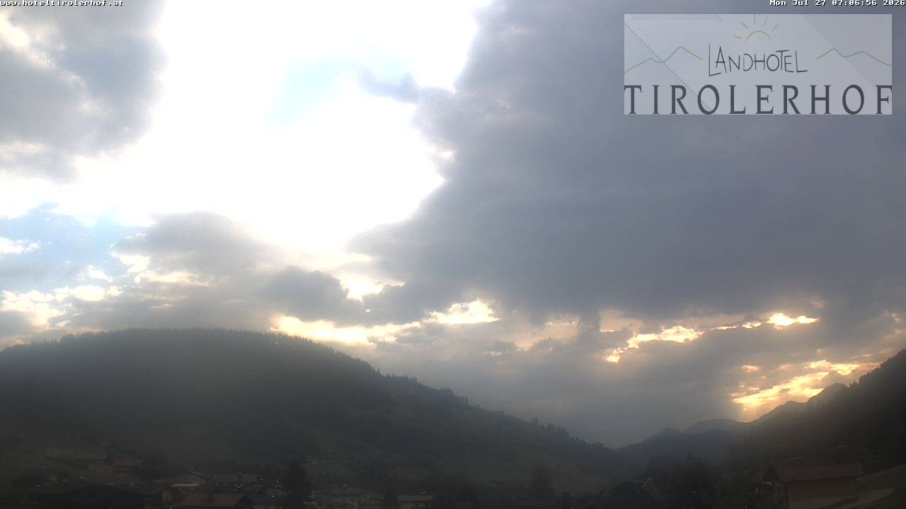 Archiv Foto Webcam Blick nach Oberau in Tirol