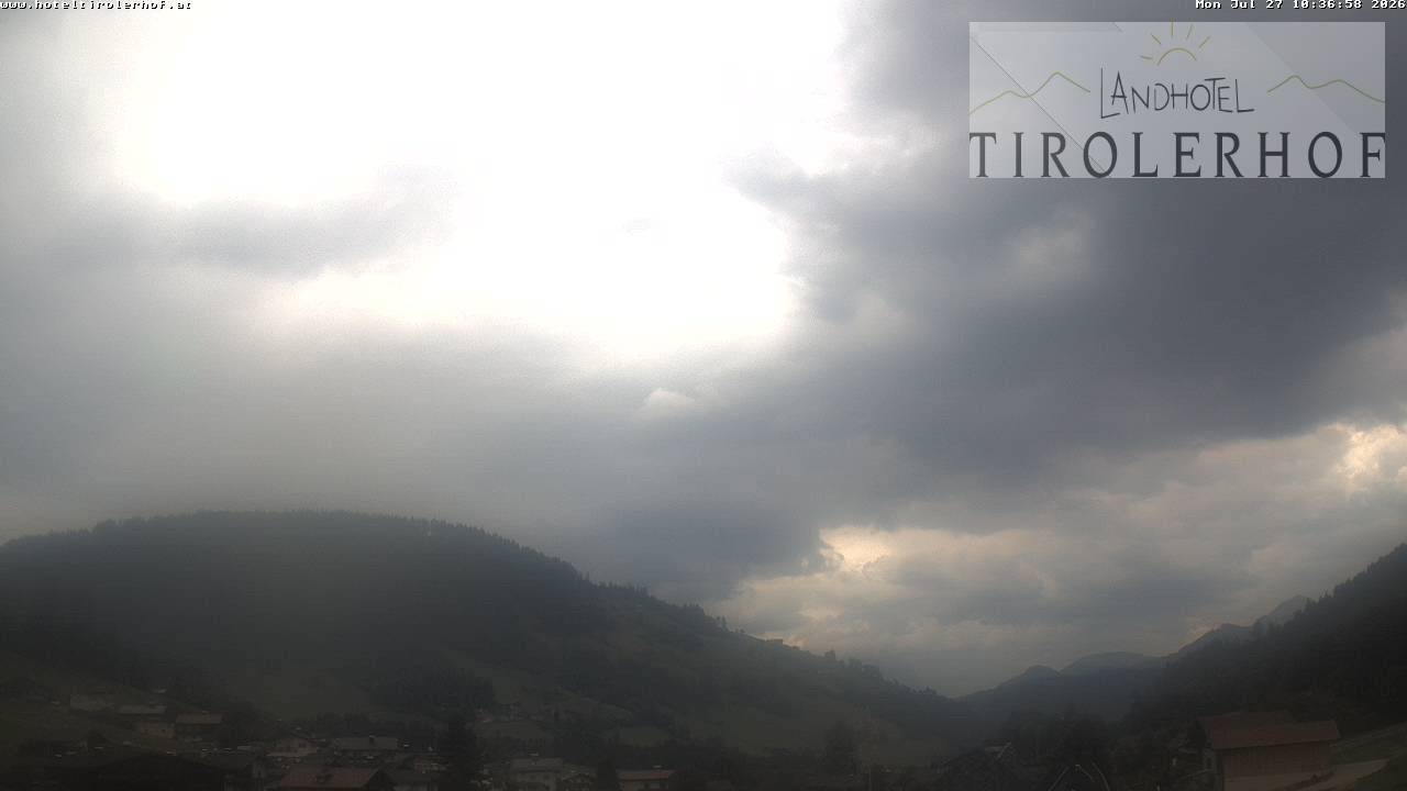 Archiv Foto Webcam Blick nach Oberau in Tirol
